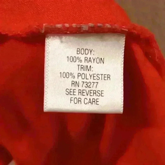 5/$25 APT. 9 SIZE LARGE COLD SHOULDER BLOUSE BLOOD ORANGE COLOR - Picture 5 of 7